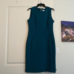 Calvin Klein Deep Teal Sleeveless Dress